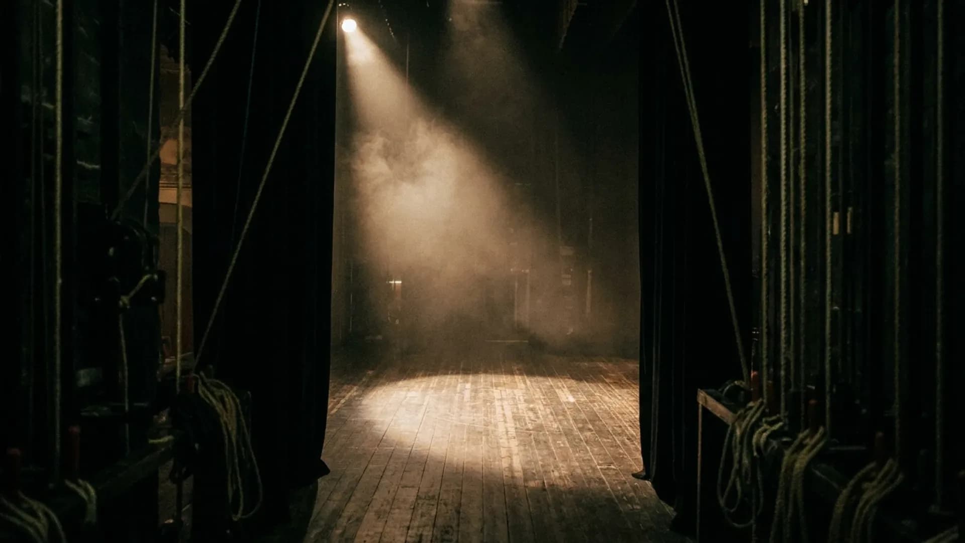 A visual system for a performing-arts season — illustrative still (sample)